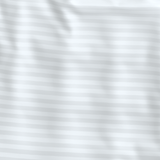 Handmade Luxurious Premium Striped Satin Cotton Bedding Set | White