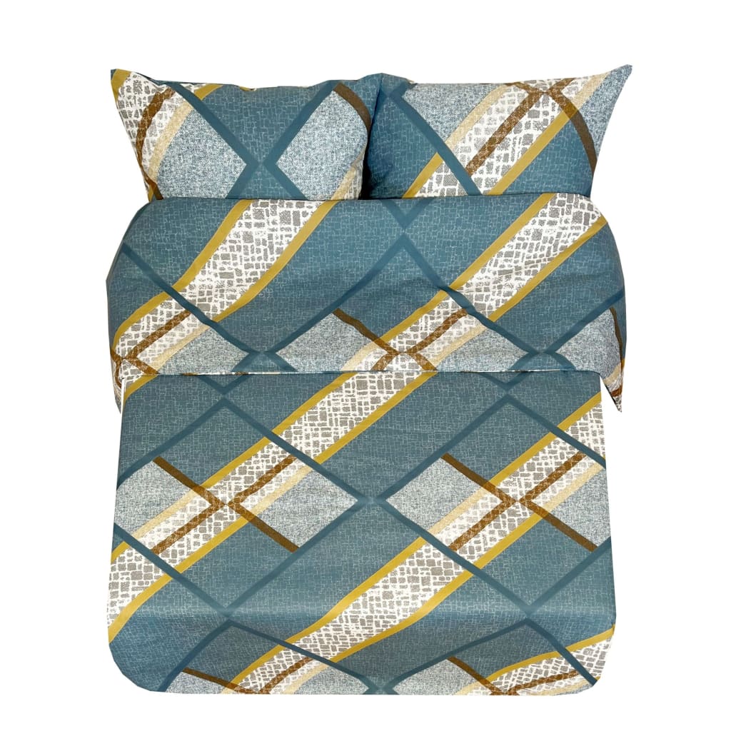 Kokvilnas audums | Langai - Kokvilnas rakstains audums