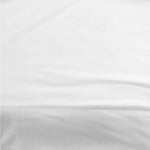 PREMIUM satin sheet | White - Sheet without elastic