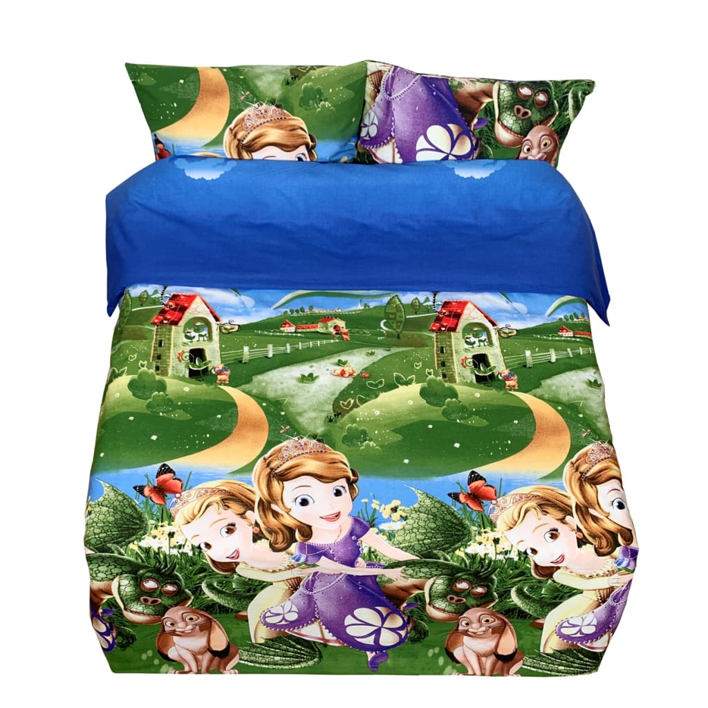 Roku darba kokvilnas gultas veļas komplekts | Enchanted