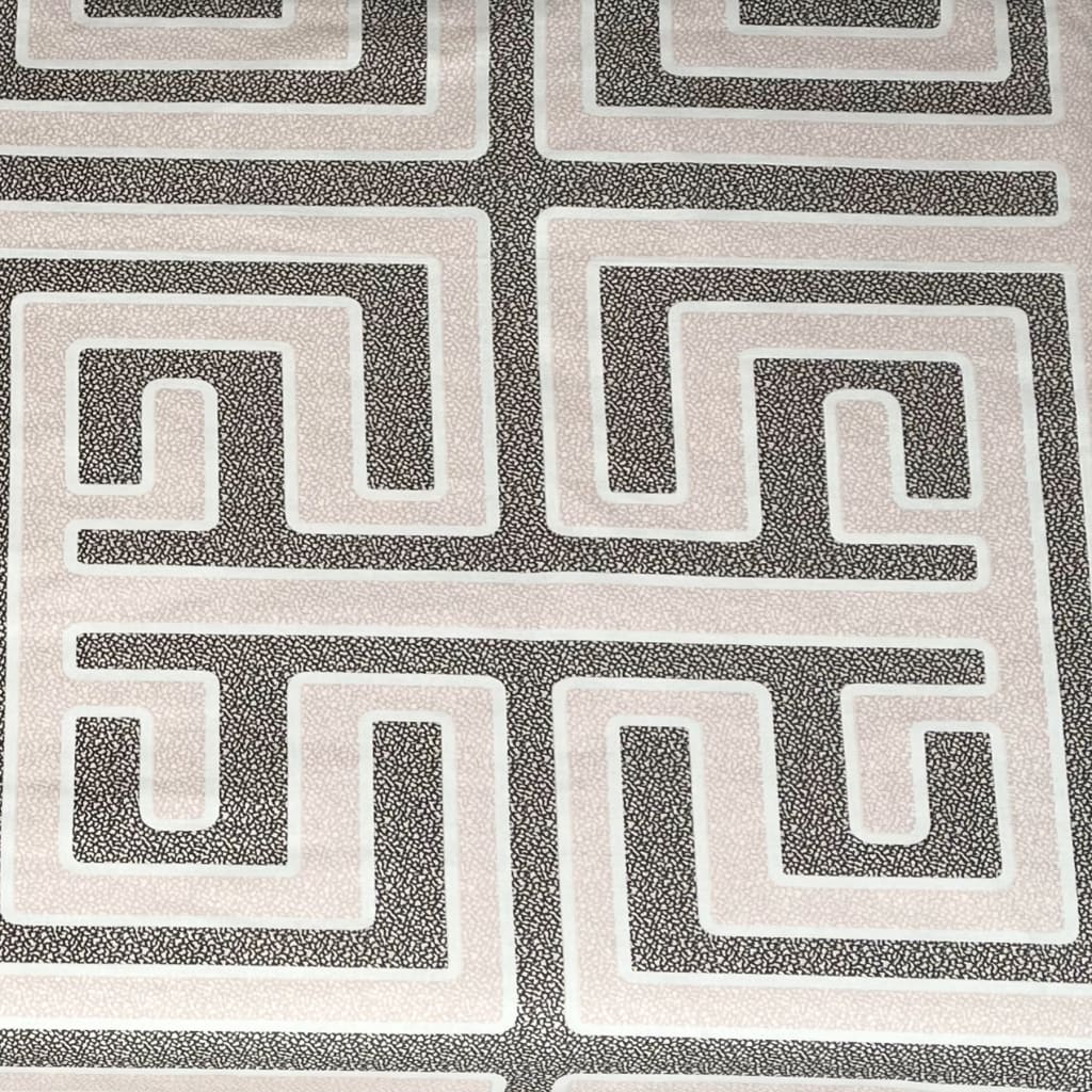 Šūts kokvilnas gultas veļas komplekts | Maze - rakstains