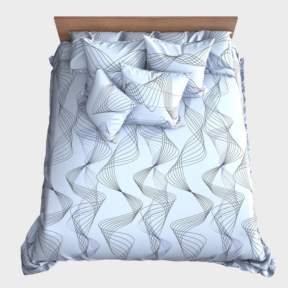 Šūts kokvilnas gultas veļas komplekts | Vortex - Šūts