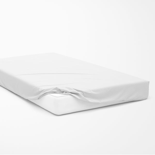 Trikotāžas palags ar gumiju | White