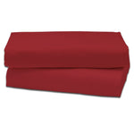 Cotton sheet | Pompeian red - Sheet bez gumijas