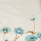 Cotton fabric | Milky flowers - Printed cotton