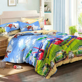 Сшитый хлопковый пододеяльник | Крылья - Сшитый