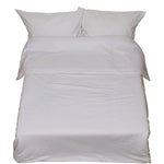 Сшитый хлопковый пододеяльник | White sand -